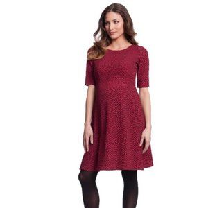 Seraphine Florette Spots Maternity Dress Size 12 NWT